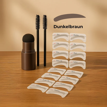 BrowStamp™ – Perfect eyebrow stamping styling set for effortlessly defined eyebrows [50% Off]