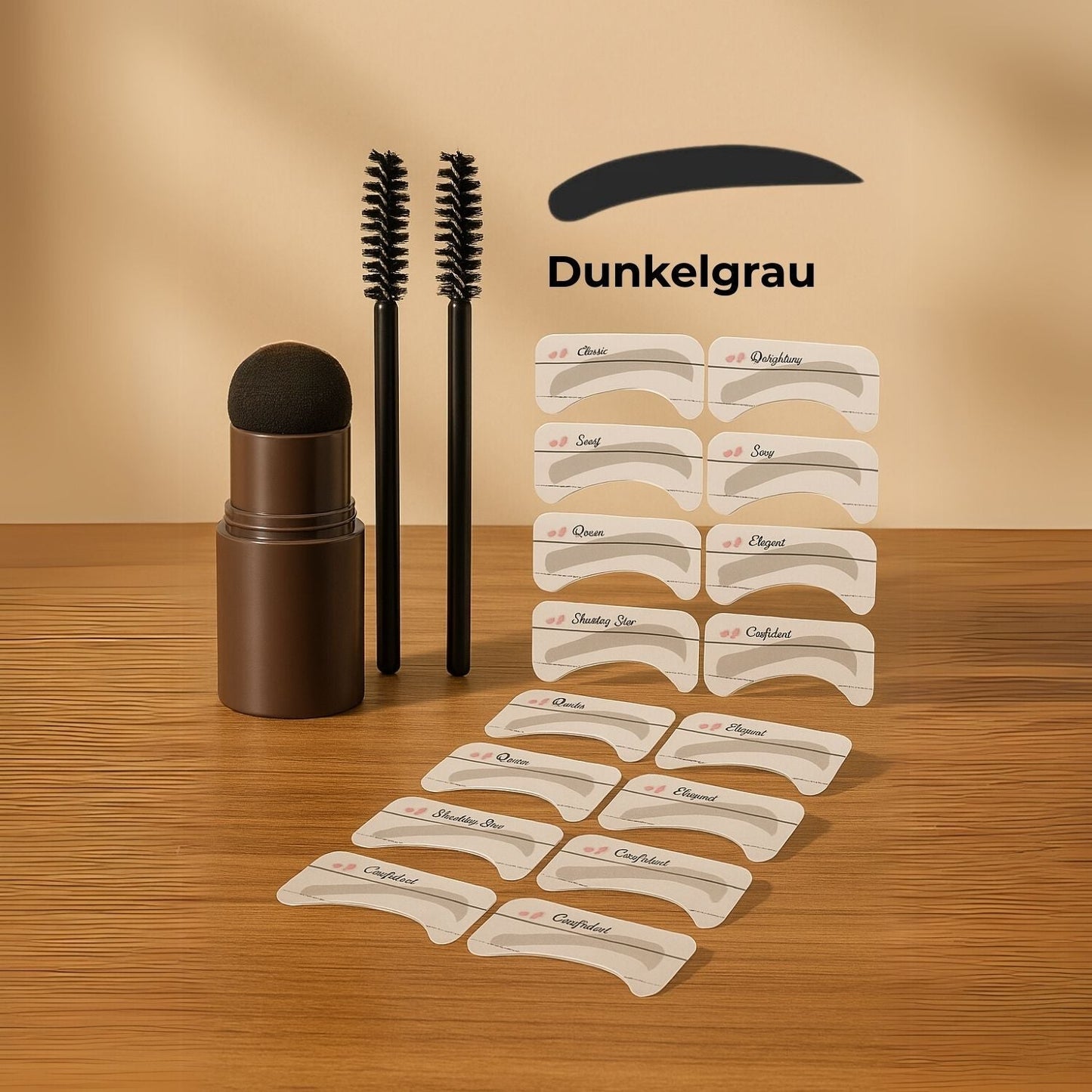 BrowStamp™ – Perfect eyebrow stamping styling set for effortlessly defined eyebrows [50% Off]