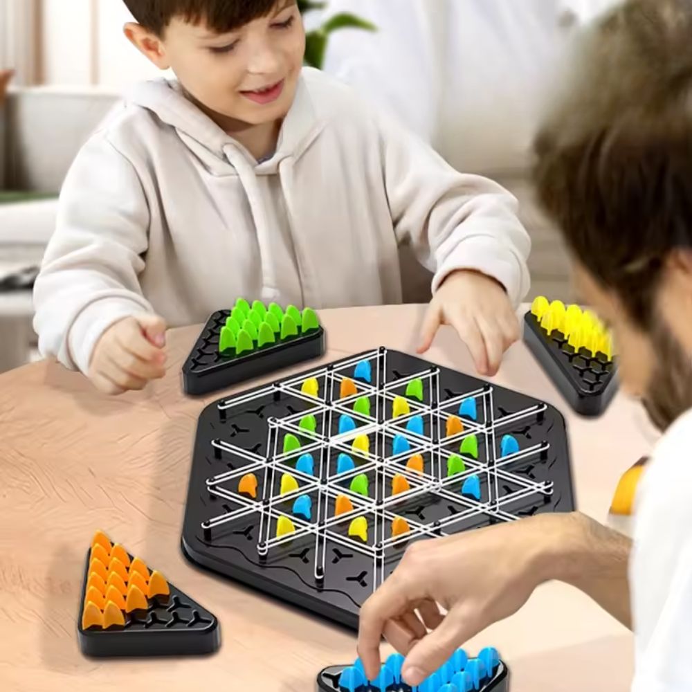 KnotLogical™ – Strategic Triangle Game for 2–4 Players [50% Discount]
