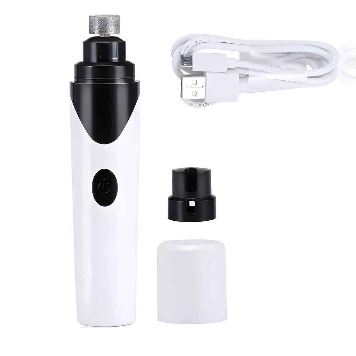 Electric Pet Nail Grinder for Dogs & Cats – Quiet & Safe