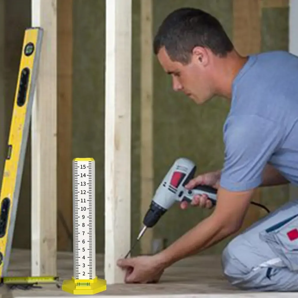 LaserMeasure™ – Precision Height Measuring Rod with Magnetic Base and Built-In Levels [50% Off]