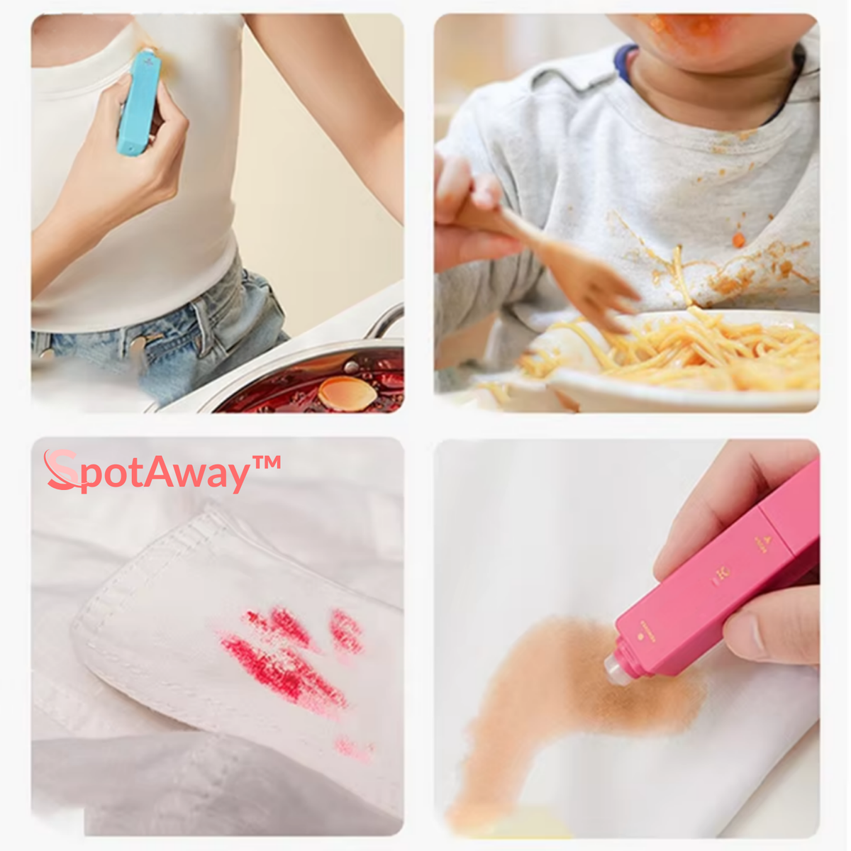 Portable Stain Removal Pen for Clothes – Water-Free Instant Cleaning
