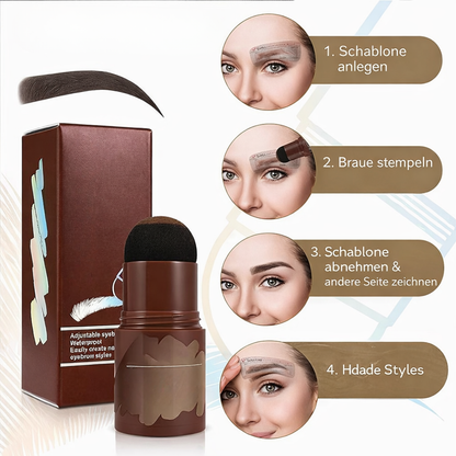 BrowMatch™ – Eyebrow stamp set for perfectly shaped and defined eyebrows [50% discount]