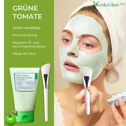 VerdeGlow™ – Green Tomato Clay Mask for Deep Cleansing and Anti-Acne Care [1 + 1 Free]