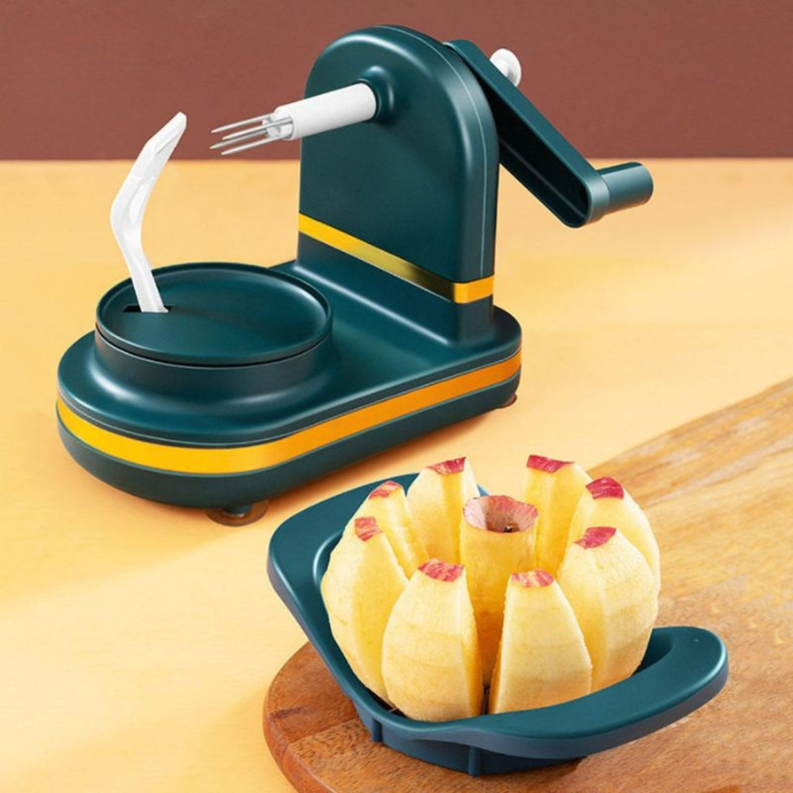 CorePeel™ – 3-in-1 Apple Peeler: Fast, Easy, Versatile, Safe, and Practical [50% Off]