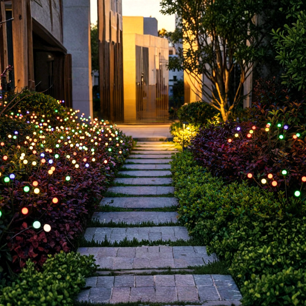 Solar Firefly Garden Lights – Wireless LED Pathway & Patio Lighting
