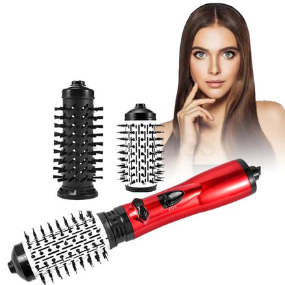 3-in-1 Rotating Hot Air-Hair Styler and Dryer | Effortless Volume & Curls | Professional Hair Styling Tool | GlamTwist Pro