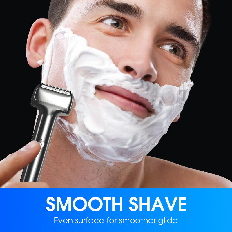 Waterproof Electric Razor with Triple-Foil System for Sensitive Skin