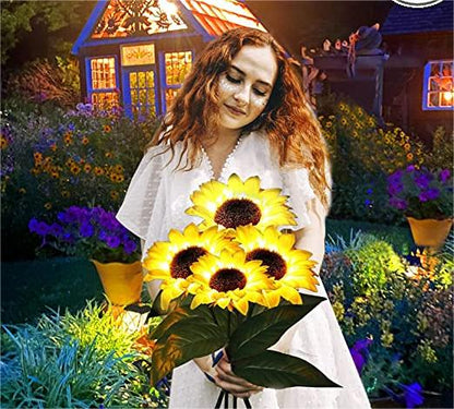 GardenRadiance – Solar Sunflower Lights that Transform Your Garden into Magical Light [50% Discount]