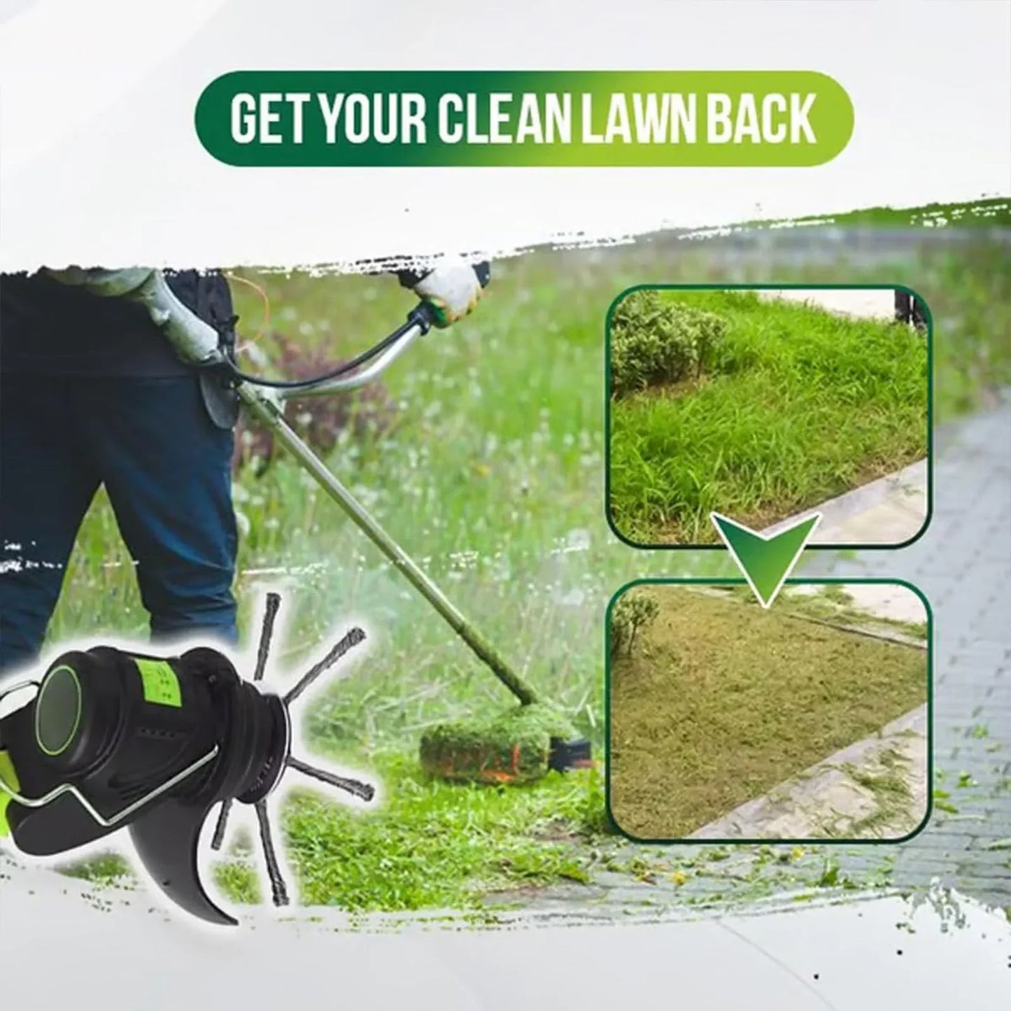 TrimMaster™ – Precise, powerful grass trimmer for clean and even cuts [50% Off]
