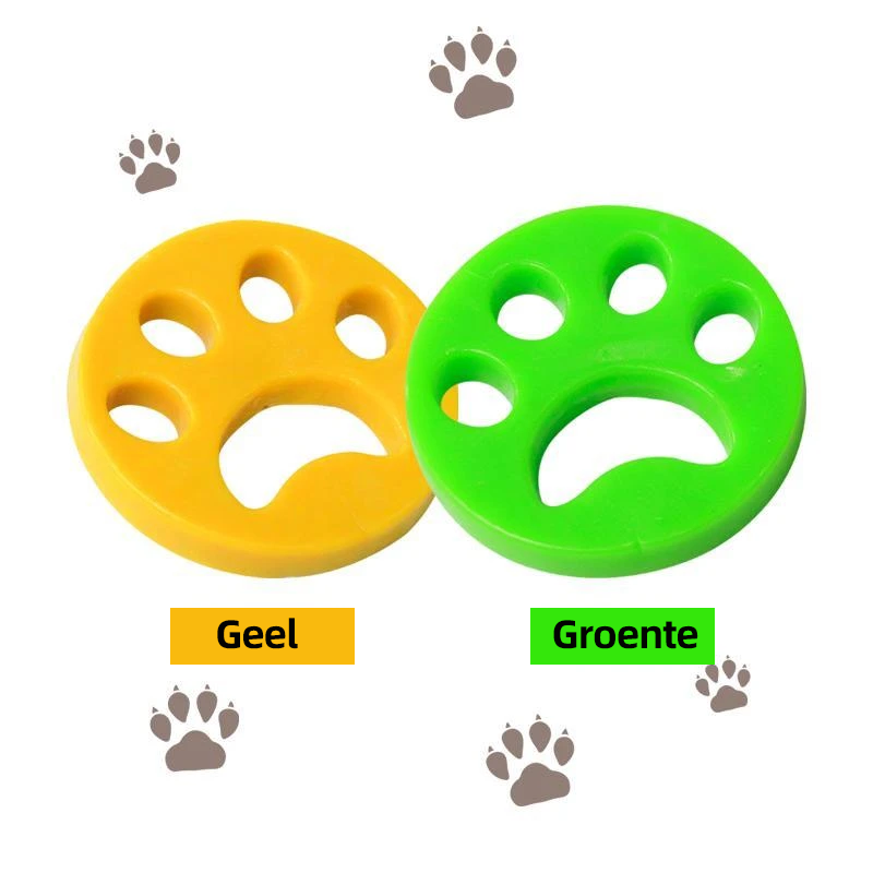 Reusable Silicone Pet Hair Remover for Washing Machine & Dryer (4 Pack)