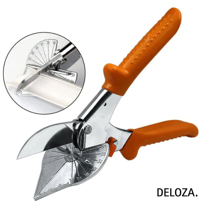 Multi-Angle Cutting Tool with Ergonomic Grip for Precision Crafting