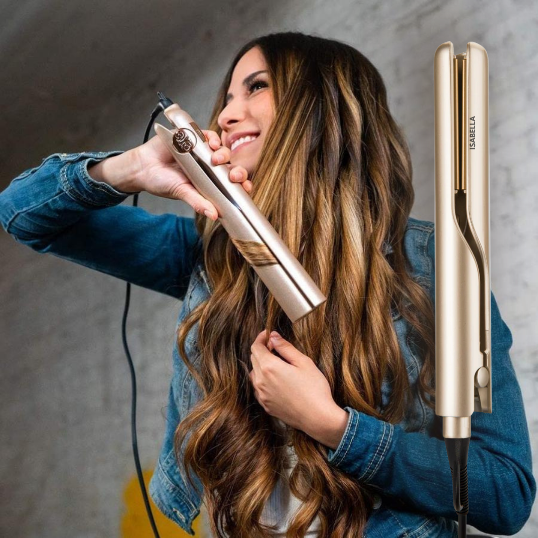 ViraCurl™ | 2-in-1 Styling Device for Shiny Curls & Straightening [50% Discount]