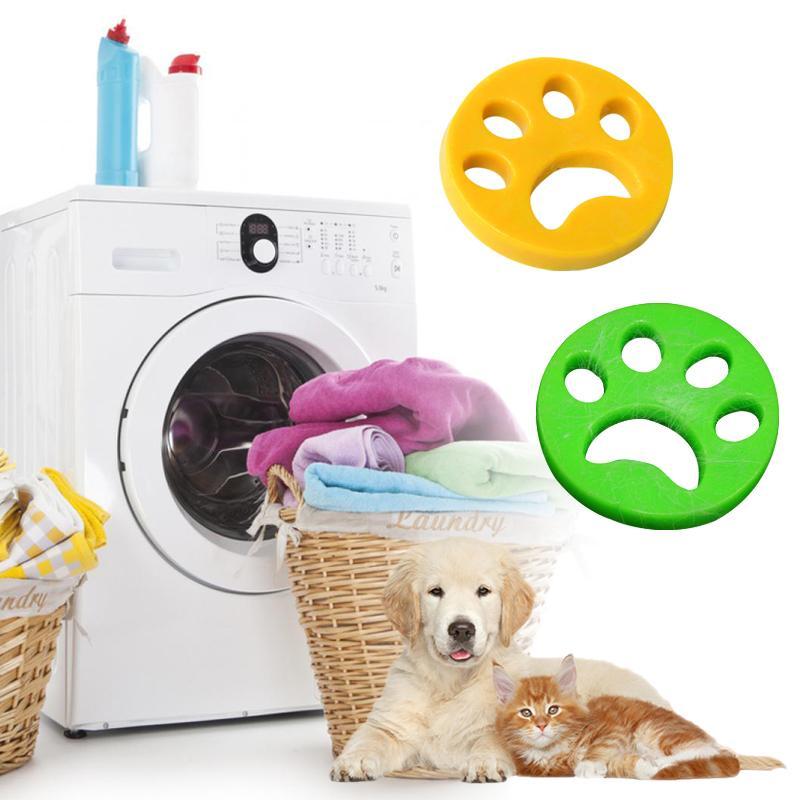 Reusable Silicone Pet Hair Remover for Washing Machine & Dryer (4 Pack)