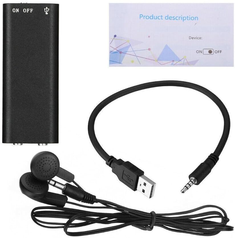 MicroSpy™ – KF premium hidden audio recorder with 96 hours of continuous recording [50% off]