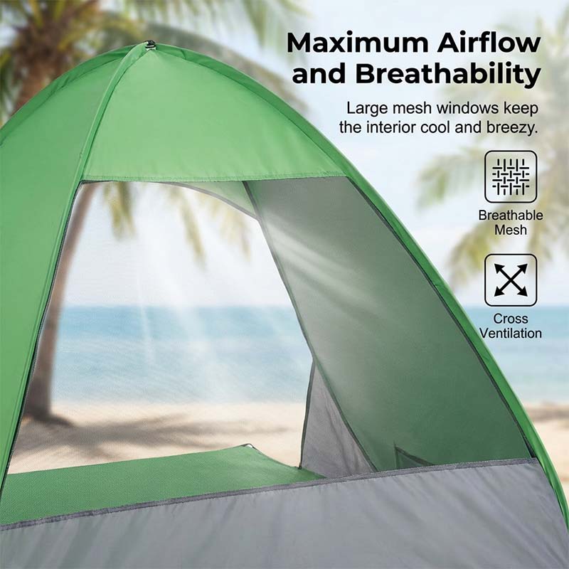 Pop-Up Beach Tent with UV Protection – Instant Shade Shelter