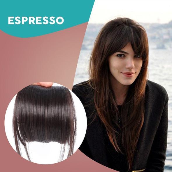 FringeLuxe™ – Invisible clip-in bangs for an instant fresh, natural look [50% off]