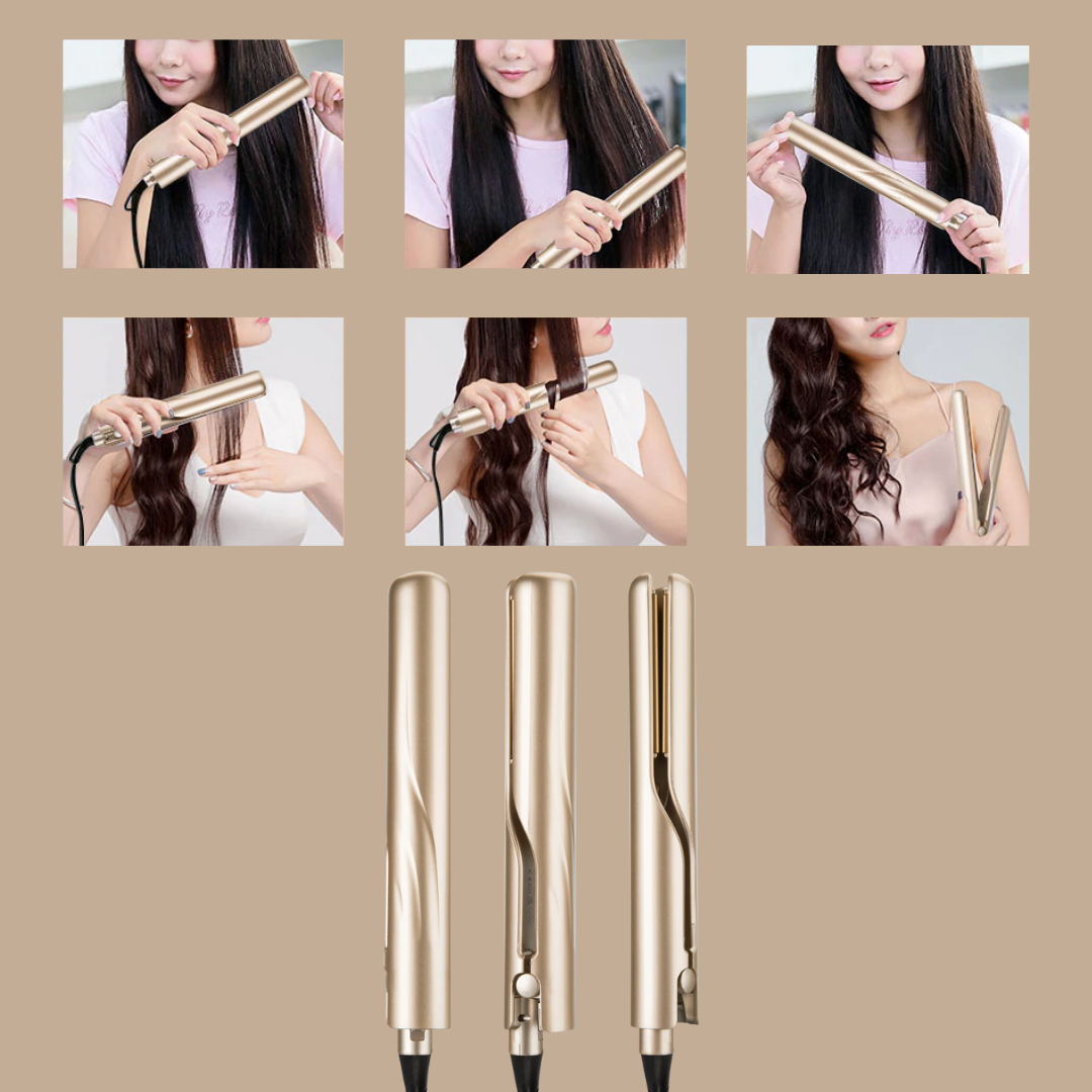 ViraCurl™ | 2-in-1 Styling Device for Shiny Curls & Straightening [50% Discount]