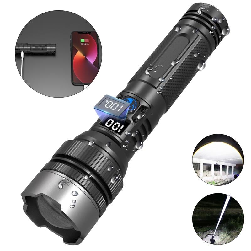 LedFlash™ – High-Powered LED Flashlight with Zoom & Power Bank [50% Off]