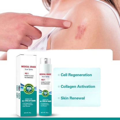 ScarSpray™ – Soothes Irritated, Sensitive Skin Quickly and Effectively [50% Off]