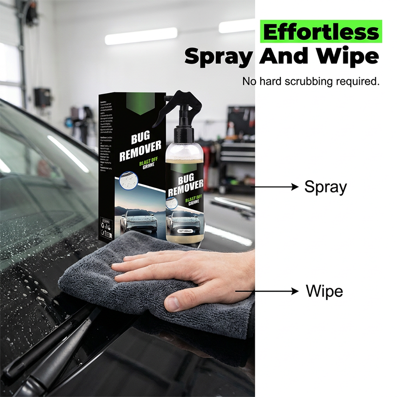Enzyme-Based Insect & Dirt Remover for Cars – pH-Neutral Formula 100ml
