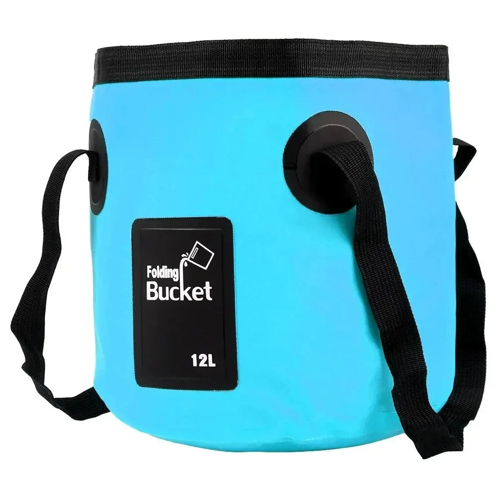Foldable Water Bucket – Collapsible PVC Bucket for Camping and Home Use