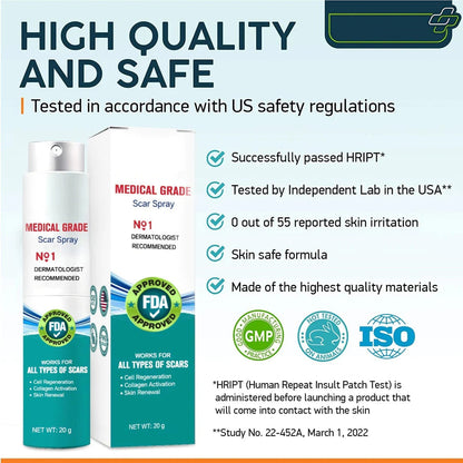 ScarSpray™ – Soothes Irritated, Sensitive Skin Quickly and Effectively [50% Off]