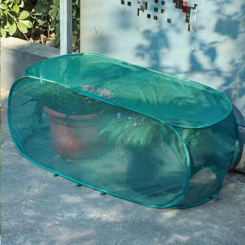 Pop-Up Plant Protection Net Cover – Mesh Guard Against Insects & Birds