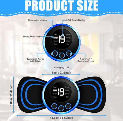 MuscleEase™ – Mini neck massager, portable, effective, relaxing, and comfortable [Buy 2 + Get 2 Free]