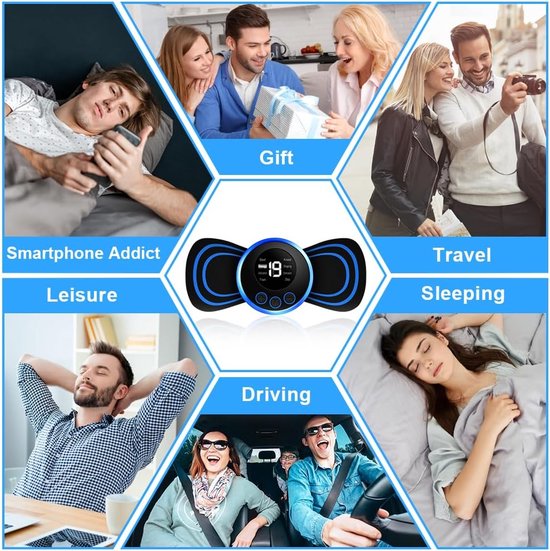 MuscleEase™ – Mini neck massager, portable, effective, relaxing, and comfortable [Buy 2 + Get 2 Free]