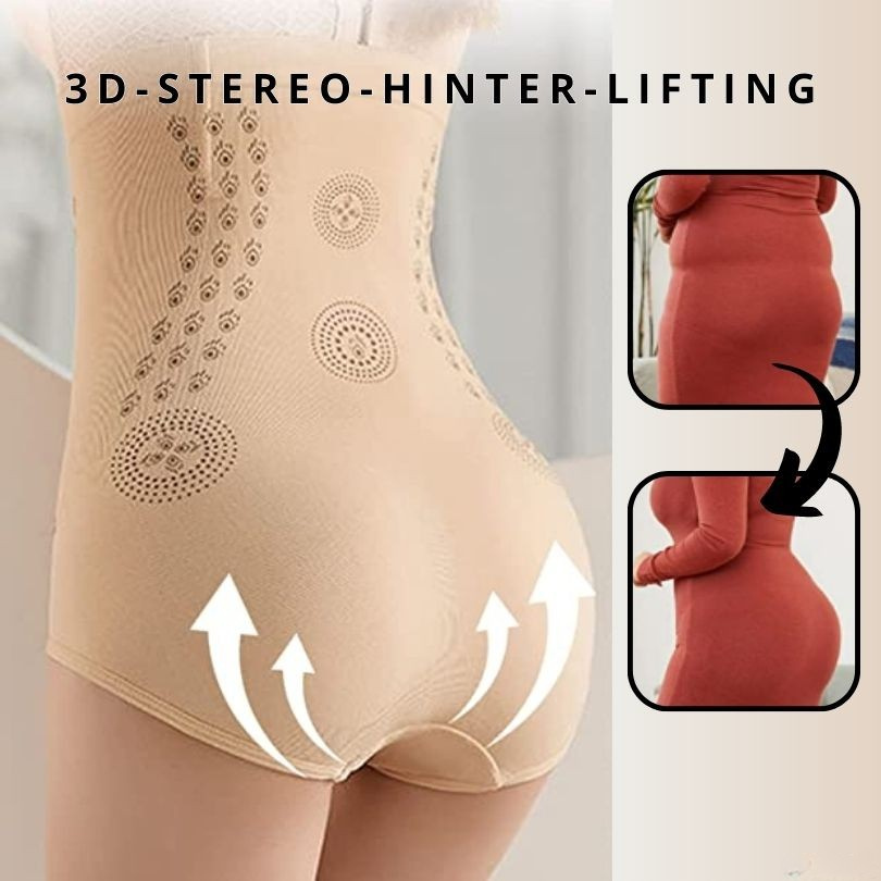 High-Waisted Thermal Body Shaper for Abdomen and Hips