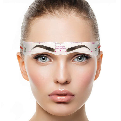 BrowTemp™ – Reusable Eyebrow Stencil Templates with Elastic Adjustable Strap [1 + 1 Free]