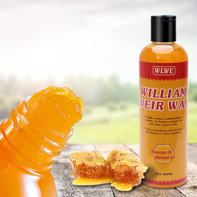 Natural Beeswax Wood Care Wax for Furniture, Tables & Cabinets – 300ml