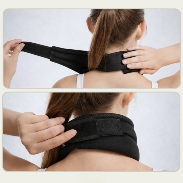 Ergonomic Neck Support Pillow for Restful Sleep and Snoring Reduction