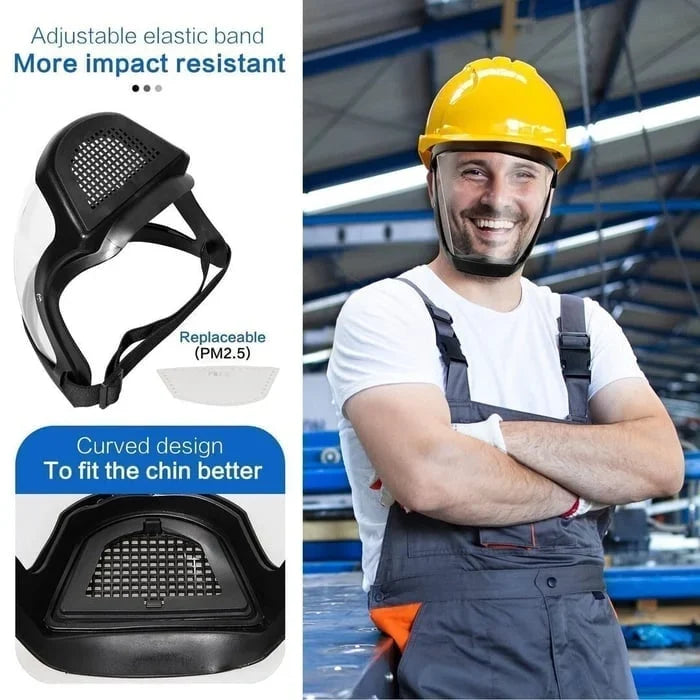 Protect™ Full Face Shield for Safe Work – 50% OFF