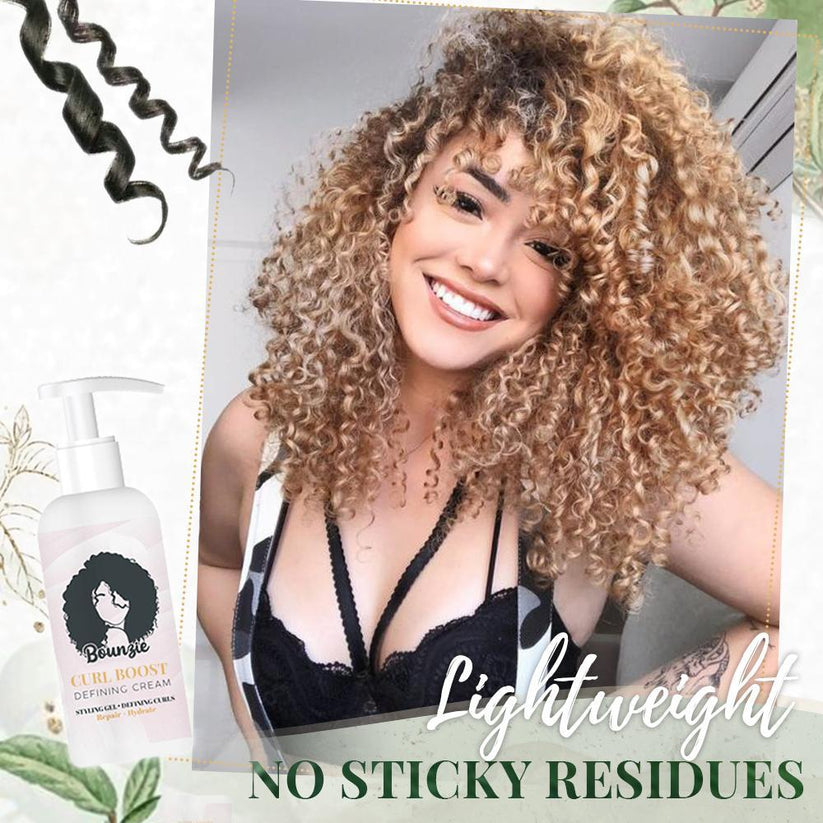 BouncyCurls™ – Enhanced Volume and Smooth Styling Hair Cream [1 + 1 Free]