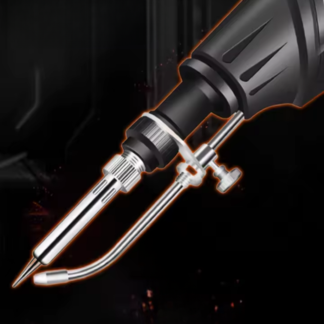 Multi-Function Soldering Iron with Laser Alignment & Side Viewing Window
