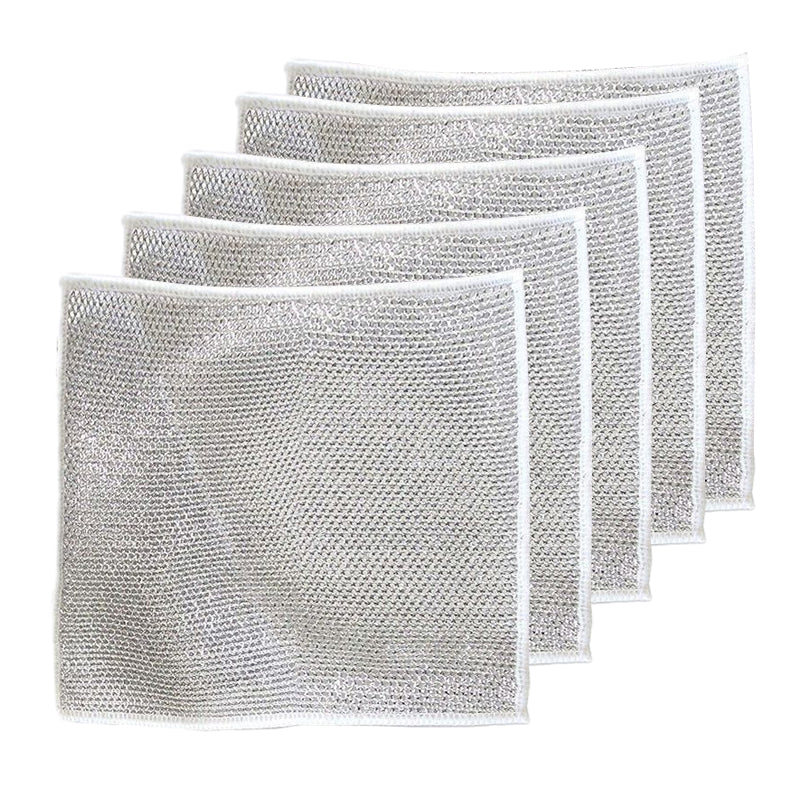 WireCloth™ Reusable Metal Cleaning Cloth – Buy 5 Get 5 FREE