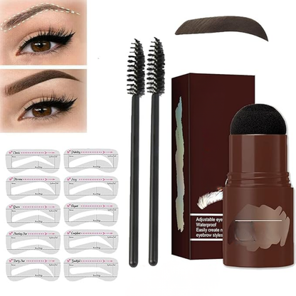 BrowMatch™ – Eyebrow Stamp Set for Perfectly Shaped and Defined Brows [50% Off]
