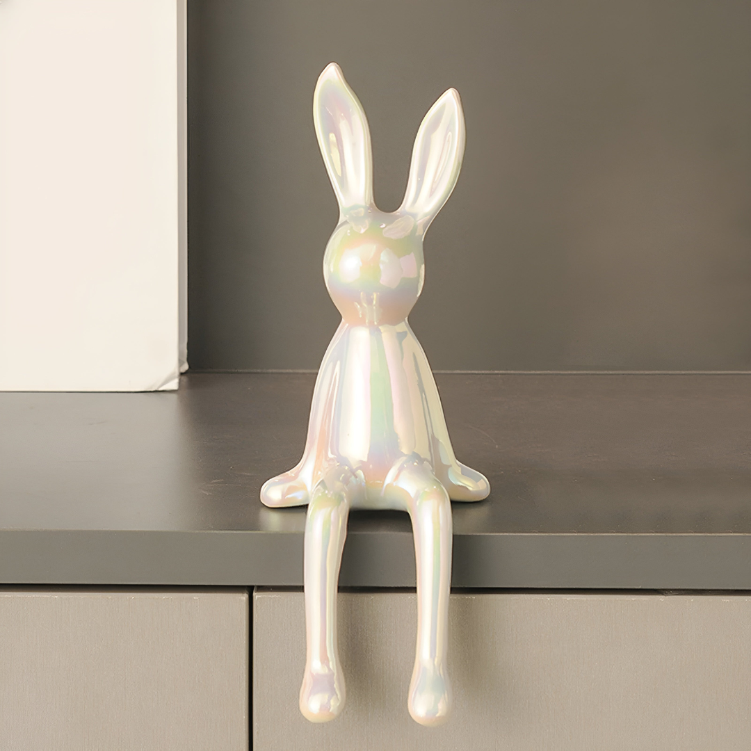 BunnyLuxe – Elegant Ceramic Rabbit for Stylish Home Décor [50% Off]
