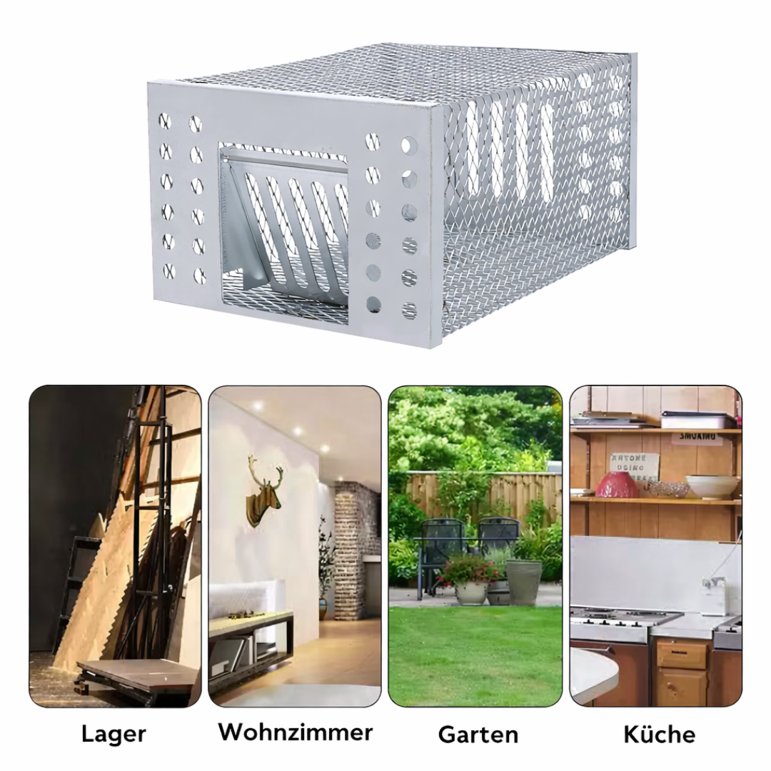 Automatic Mouse Trap – Galvanized Steel Multi-Catch for Up to 10 Mice