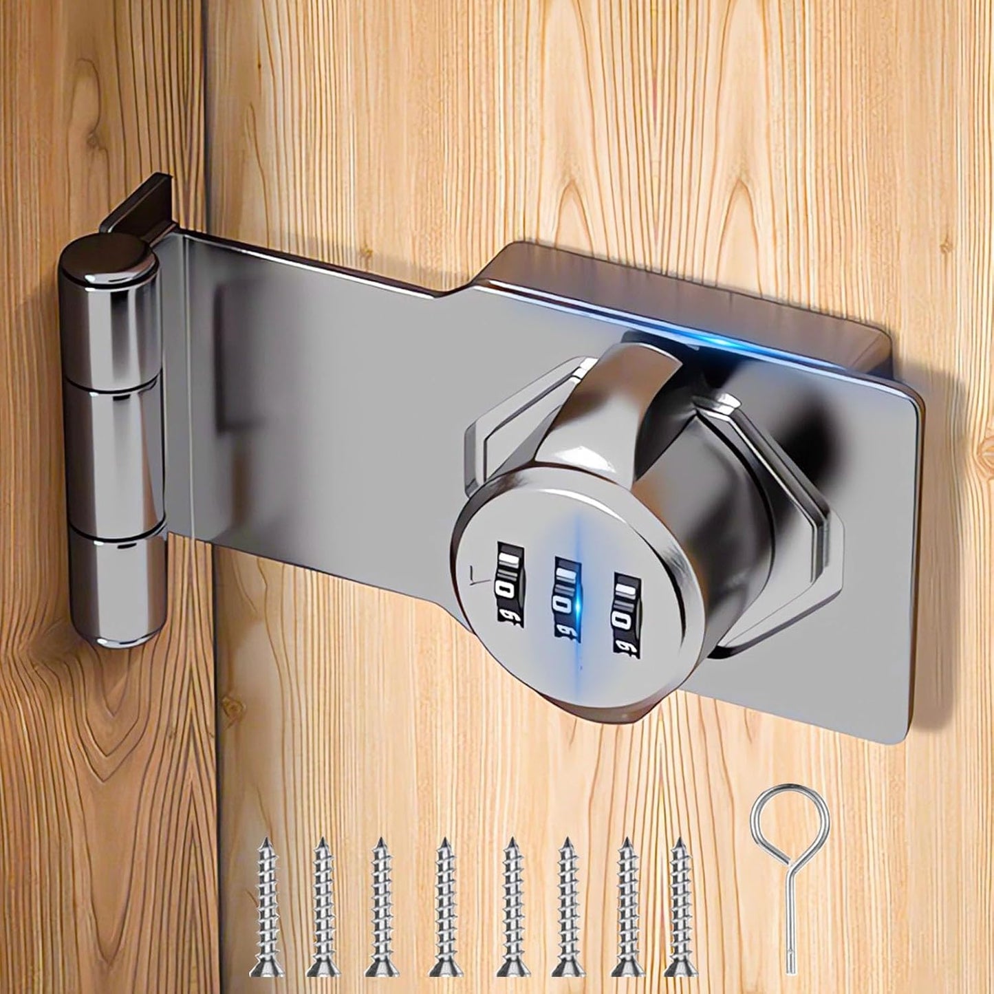 SecureLock™ – Keyless Combination Door Lock with 1,000 Code Options [50% Off]