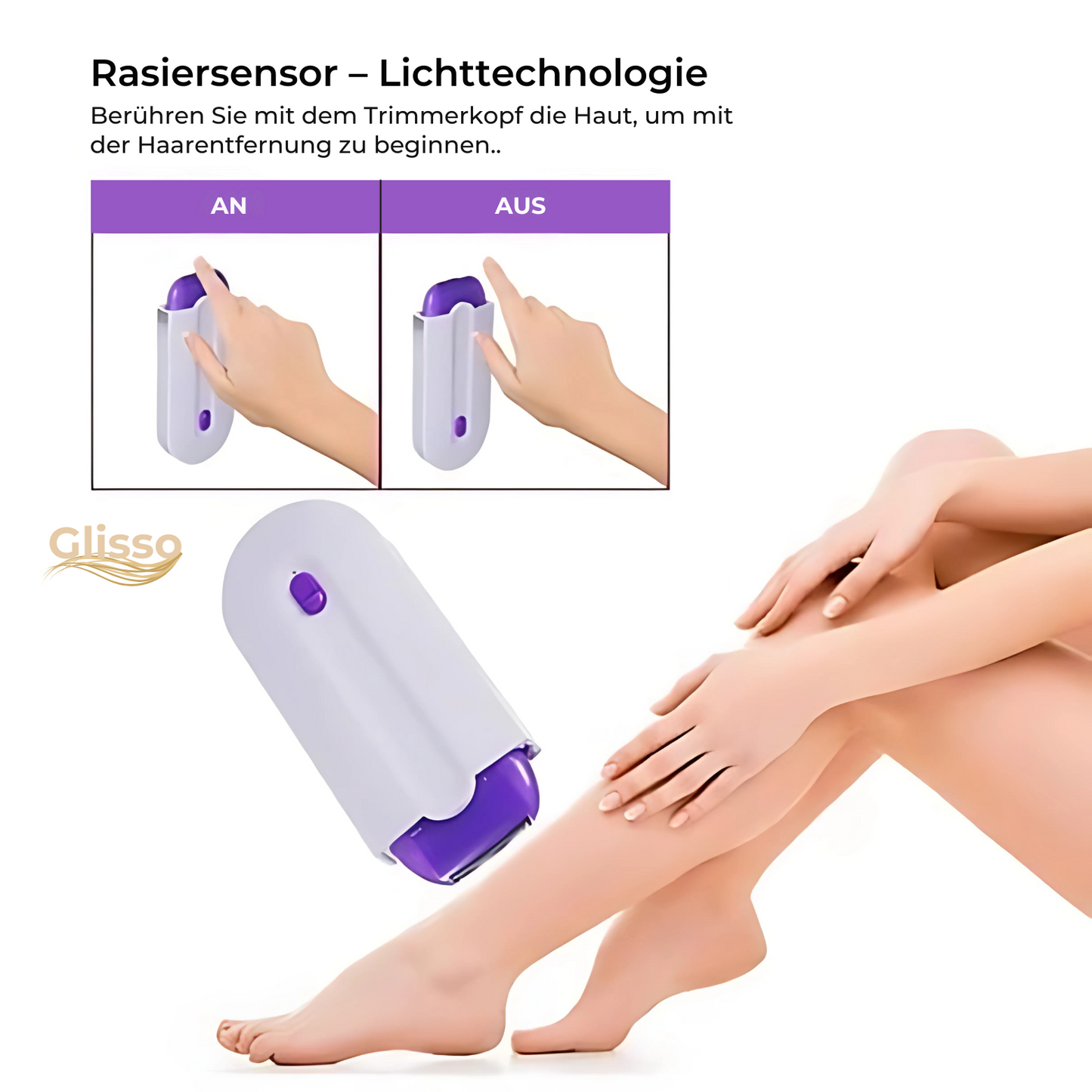 Glisso™ – Painless, Gentle Hair Remover for Silky Smooth and Well-Groomed Skin [50% Discount]