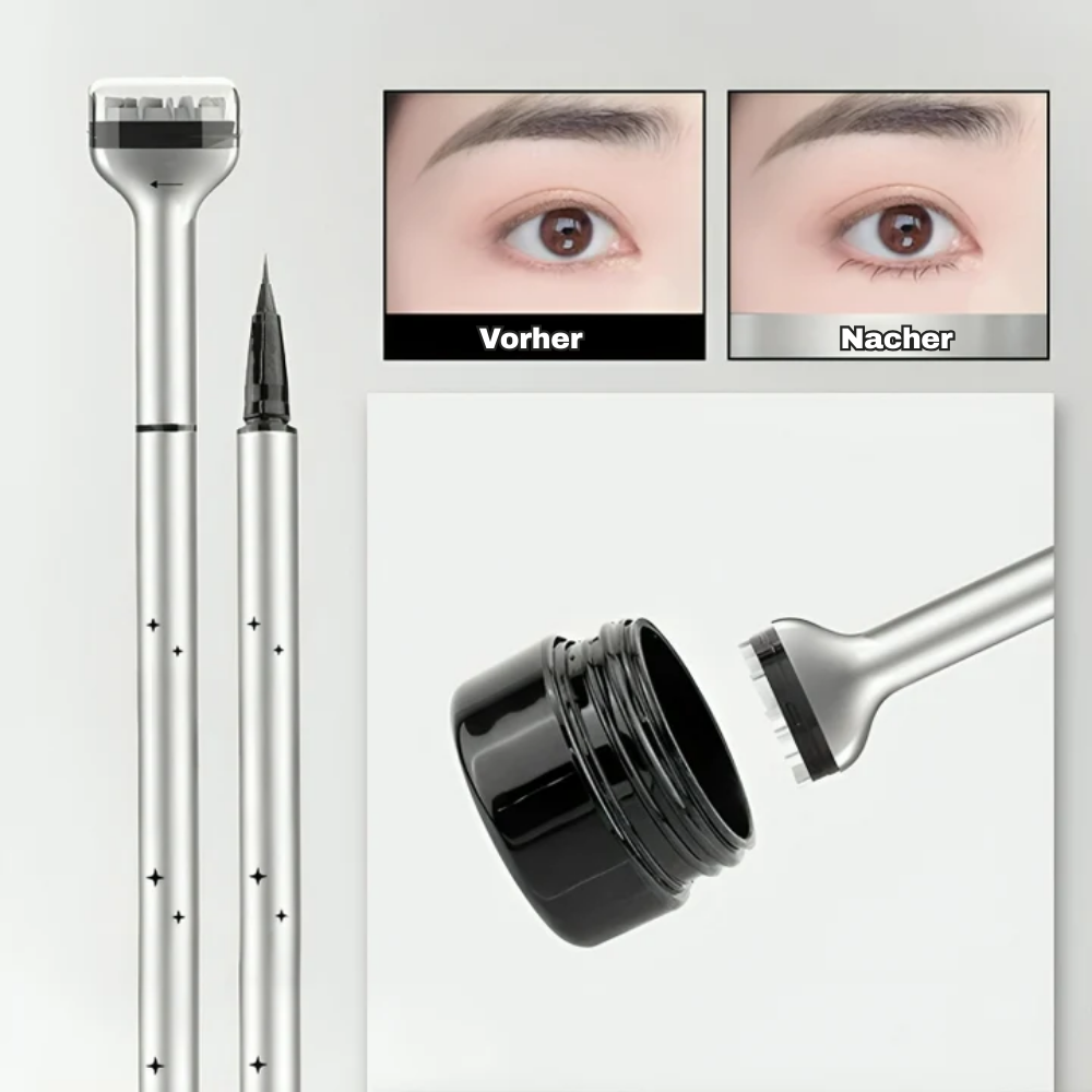 Eyeliner Stamp Tool – 2-in-1 Winged Liner Stamp & Pen