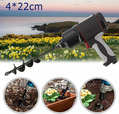 SpiralDrill™ – Heavy-Duty Spiral Auger Drill for Deep Planting [50% Off]