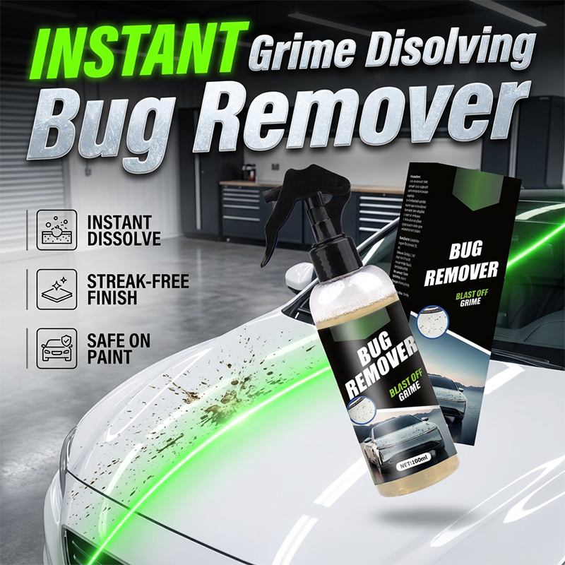 Enzyme-Based Insect & Dirt Remover for Cars – pH-Neutral Formula 100ml