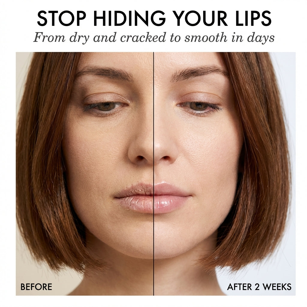 Cooling Lip Mask with Beeswax & Vitamin E for Soft Hydrated Lips