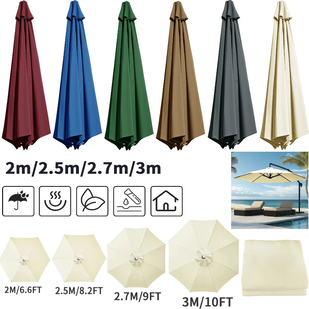 TerraShade™ – Parasol Covers, Weather-Resistant and Easily Replaceable [50% Discount]