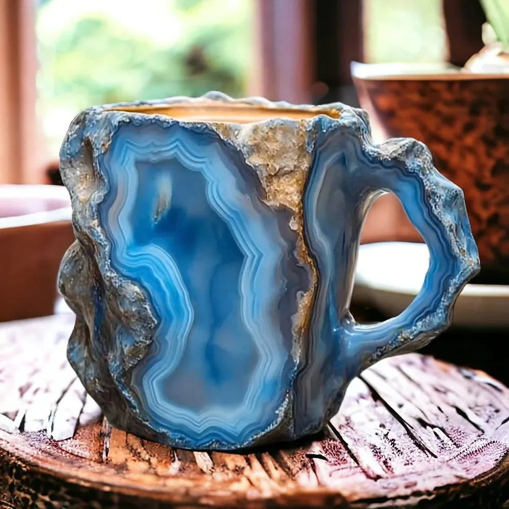 AuraStone – Handcrafted Mineral Stone Coffee Mugs Made from Real Crystal [50% Off]