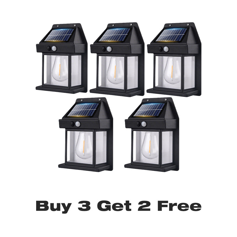 Solar Security Light with Motion Sensor – IP65 Outdoor LED Lamp